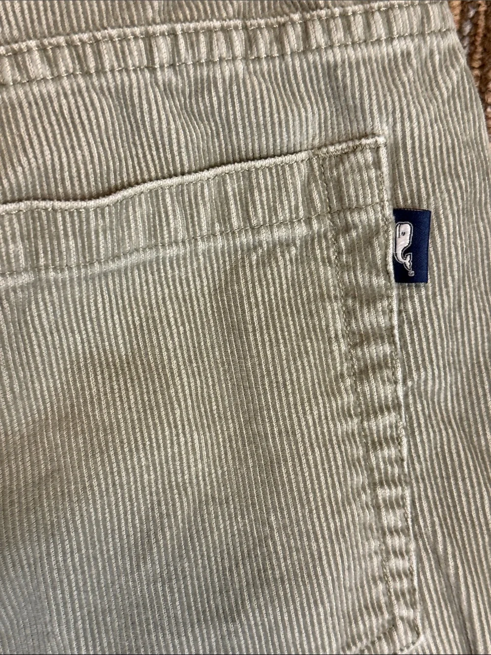 Vineyard Vines Men’s Corduroy Pants in Light Olive